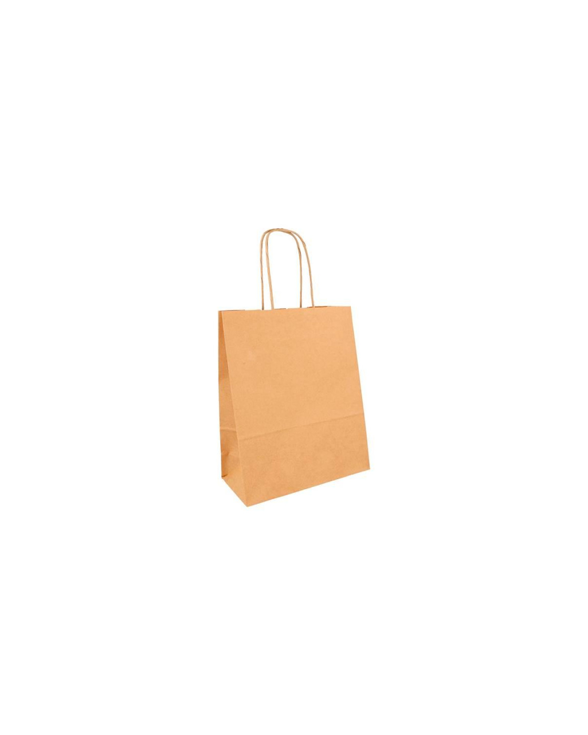 MILL. BOLSA PAPEL KRAFT C/ASA 18+8X21,50CM C-250