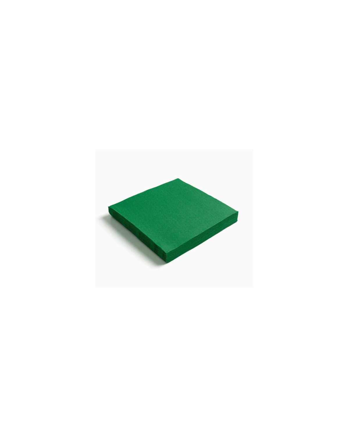 PQT-50 SERVILLETA 33X33 2C P&P VERDE OSCURO 27P-50