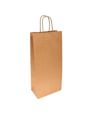 MILL. BOLSA C/ASA 2 BOTELLAS 18+10X39 KFRAT C-250