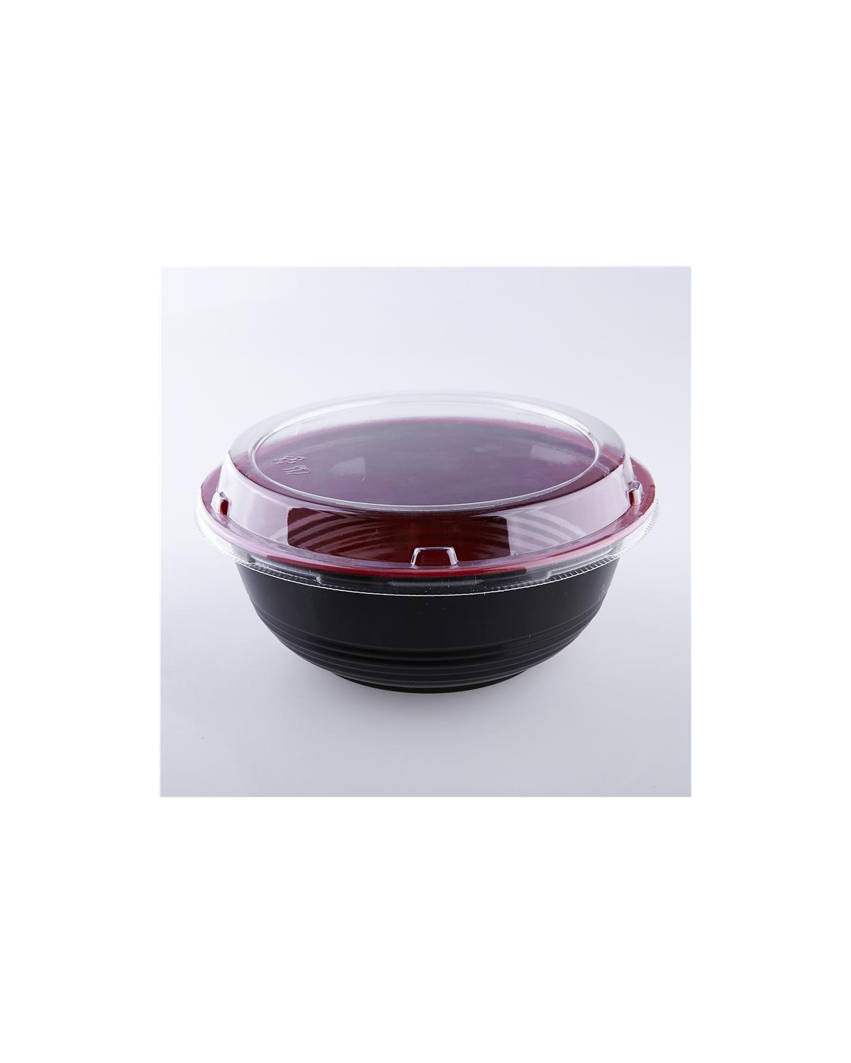 MILL.DONBURI BOWL PLASTICO ROJO 550ML (6X50)