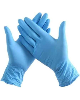 GUANTES VINILO SP AZUL 4.5GR. T/XL PQT-100