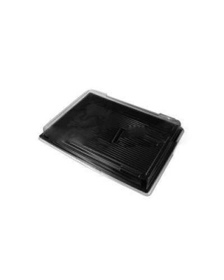 ENVASE SUSHI C/TAPA 265*265*30 (4X50:200)