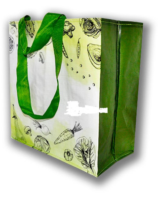 BOLSA RAFIA SUPERMERCADO 360+(2X95)X380MM C-100UDS