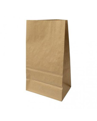 MILL. BOLSA AMERICANA KRAFT 18+12x32.5CM(1X500)