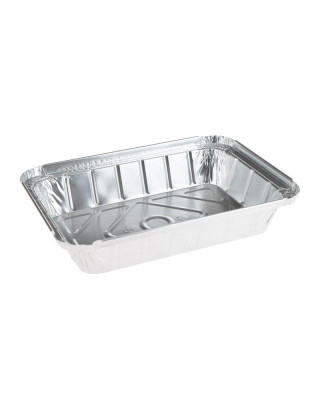 BANDEJA ALUMINIO 9 PIEZAS CT 223*159*48 (4X100)