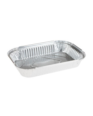 BANDEJA ALUMINIO 15 PIEZAS CT 283*185*37 (5X100)