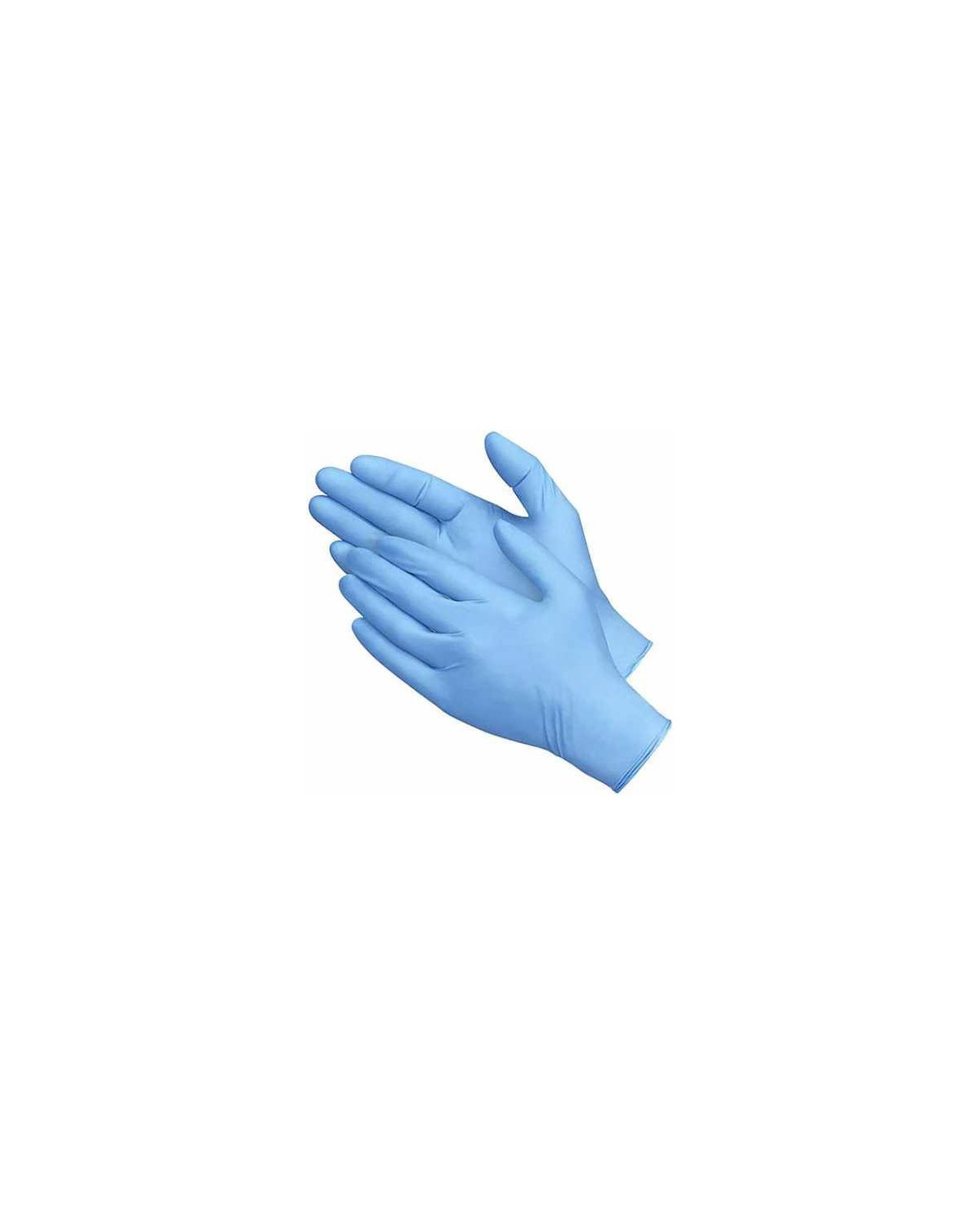 GUANTES NITRILO AZUL 3,5Gr MED P-100