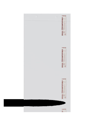 BOLSA BLOC 40X50 CM COMPOSTABLE G52 6P-250UDS