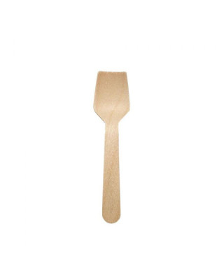 MILL. CUCHARILLA HELADO DE MADERA 95MM (100X100UDS)
