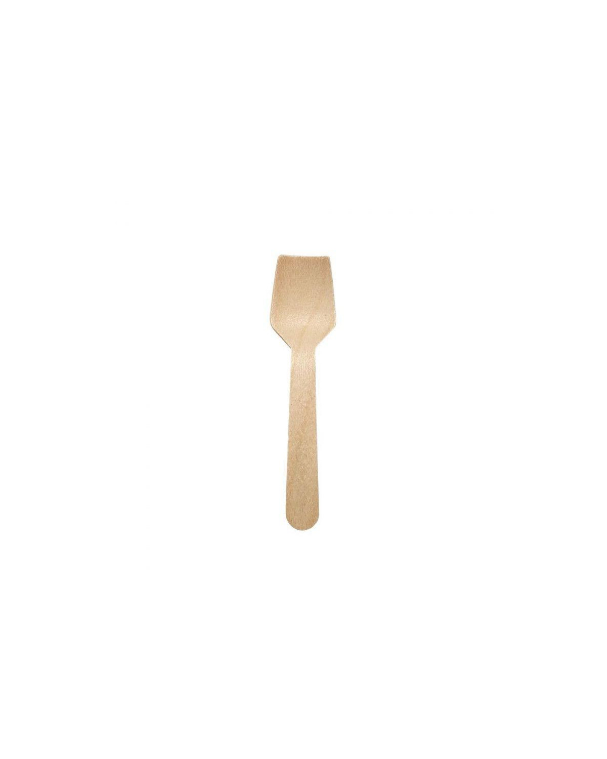 MILL. CUCHARILLA HELADO DE MADERA 95MM (100X100UDS)