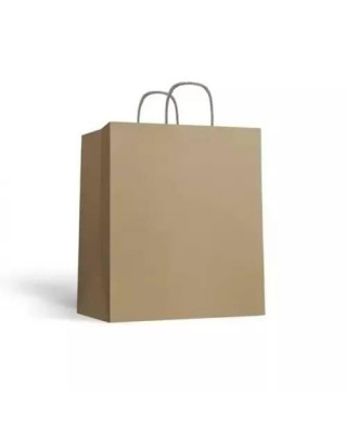 MILL. BOLSA PAPEL KRAFT CON ASA 32+20X32 C-250