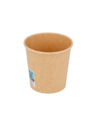 MILL. VASOS CARTON KRAFT 6OZ (180ML) (20X50UDS)