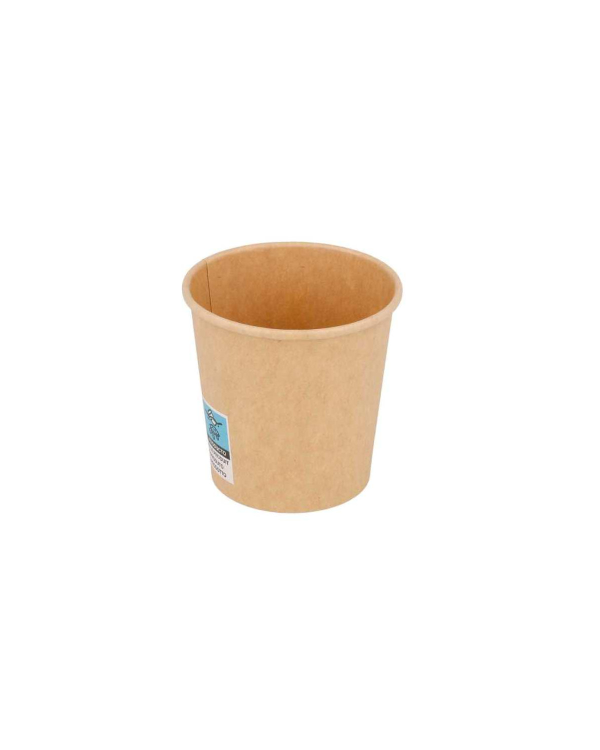 MILL. VASOS CARTON KRAFT 6OZ (180ML) (20X50UDS)