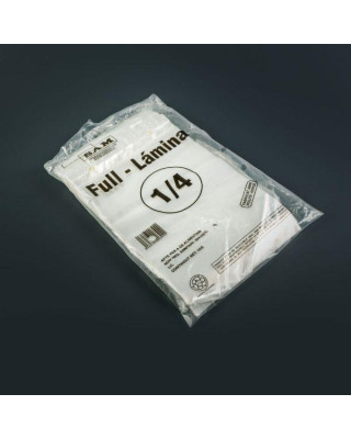 LAMINA TRANSPARENTE 18X25 1/4 PQT 1KG