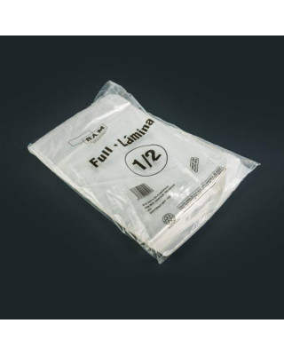 LAMINA TRANSPARENTE 25X36 1/2 PQT 1KG