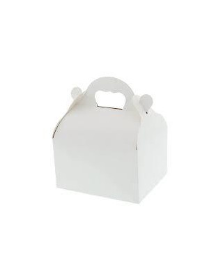 CAJA CON ASAS 16X18X7 BLANCA PAQ. 50UDS.