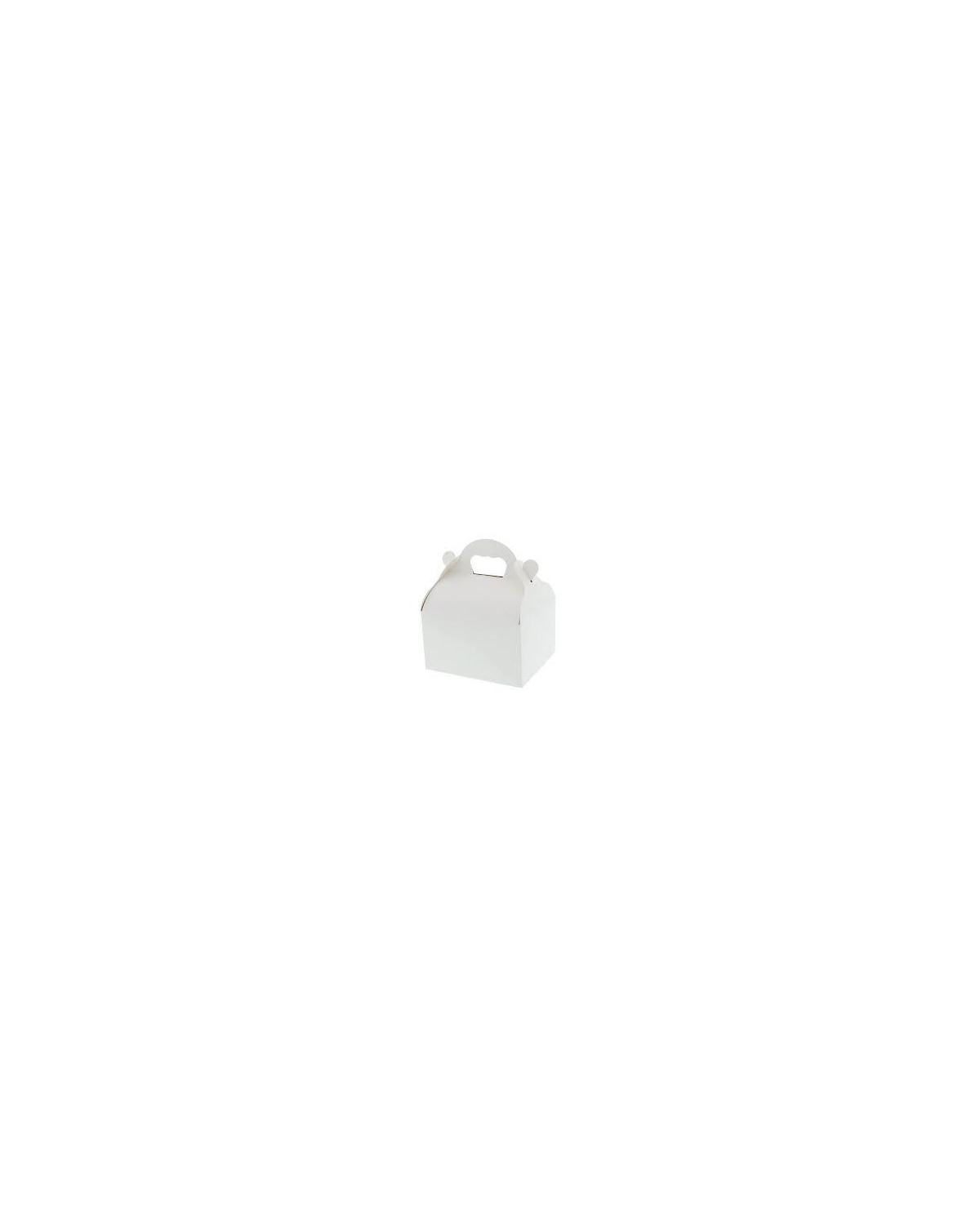 CAJA CON ASAS 16X18X7 BLANCA PAQ. 50UDS.