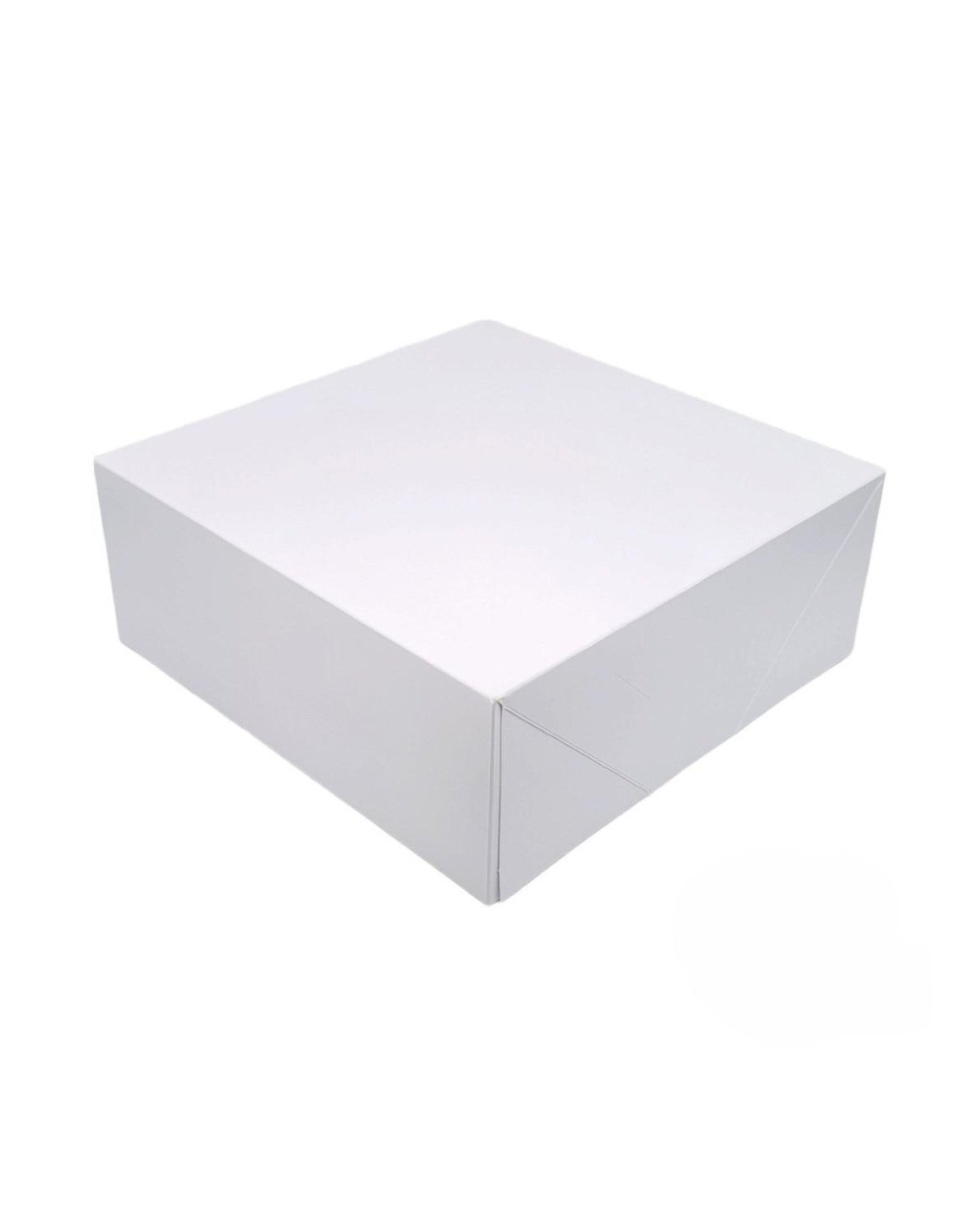 CAJAS CUADRADAS 26X26X10 BLANCAS PQT. 50